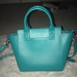 gorgeous leather Vera Bradley purse